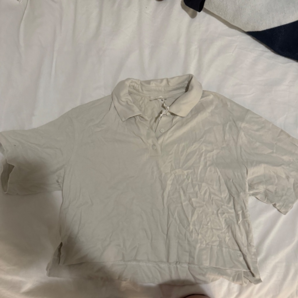 Lululemon Cropped Collared Shirt